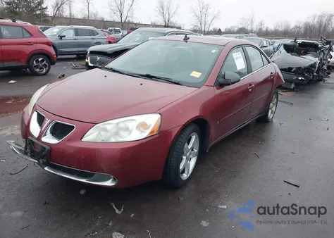 2008 Pontiac G6 z USA, uszkodzony, nr VIN 1G2ZG57N484178908